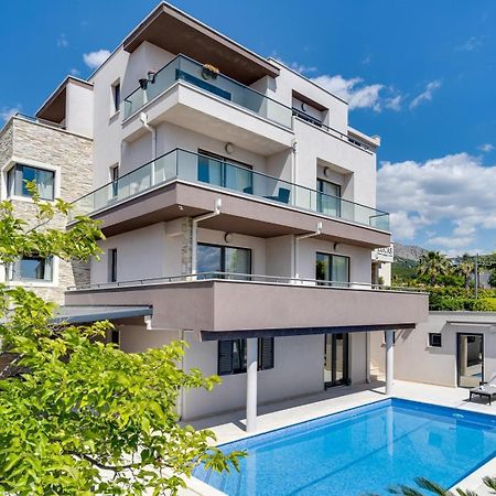 Luxury Villa Lucas With Heated Pool, Whirlpool, Sauna, 14 Pax 포드스트라나 외부 사진